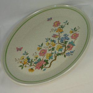 Oval Serving plate Royal Albert UK Country Garden Series Summer Solitude